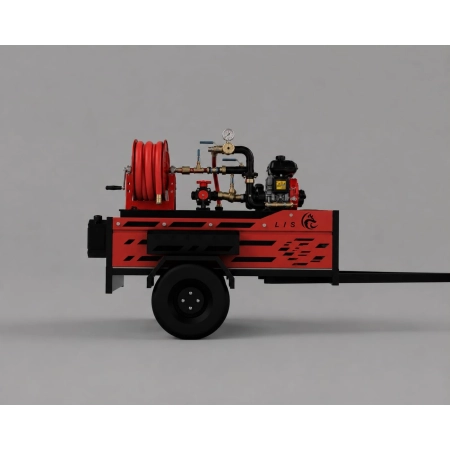 Przyczepa LIS  Quad / UTV z modułem gaśniczym Skid Unit 320l - Rejestracja
